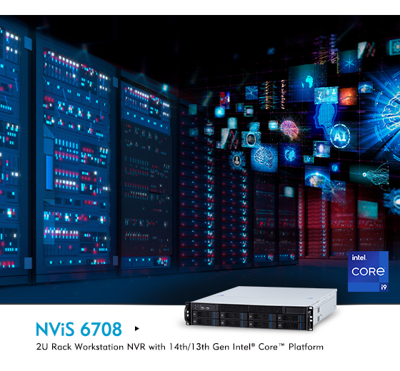 NViS 6708 NVR Workstation: Need for Speed? On-Board RAID, Turbocharged Performance!